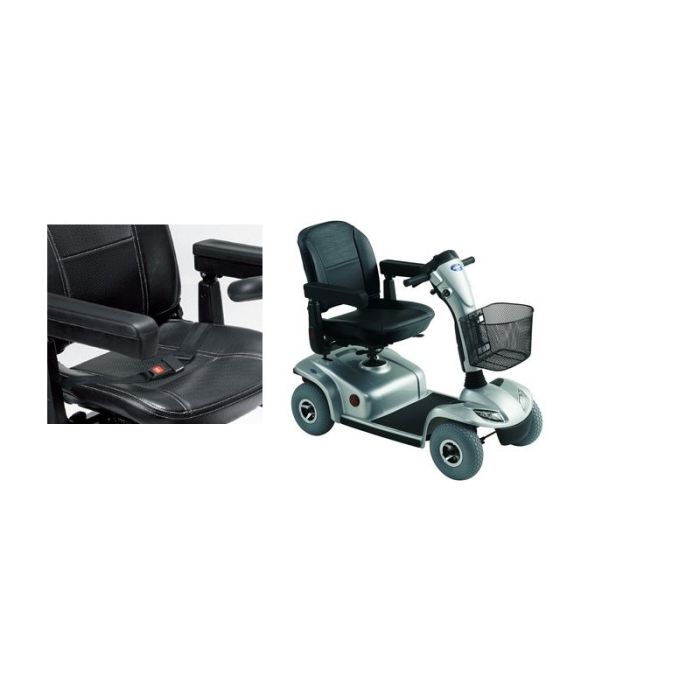 Cintura sicurezza a scatto per scooter