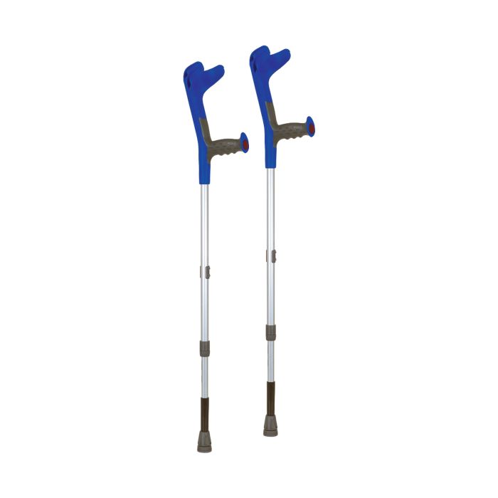 Stampelle in lega leggera con ammortizzatore 0618/A 