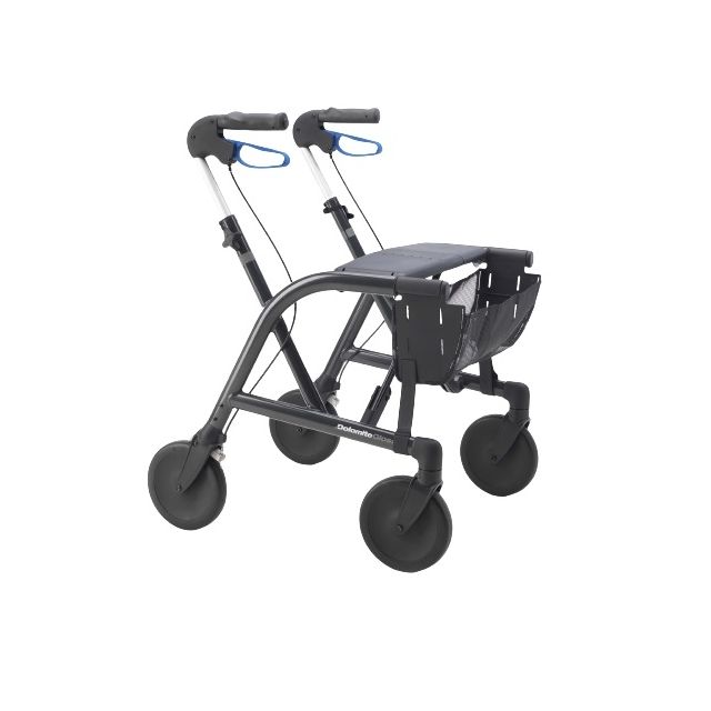 Deambulatore Rollator Dolomite Gloss Invacare altezza seduta 60 cm