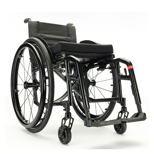 Carrozzina superleggera pieghevole personalizzabile Kuschall Compact 