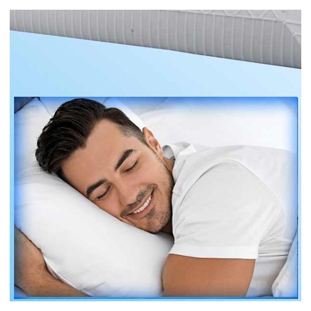 Guanciale Anatomico "Orion" antiacaro in memory foam a saponetta 